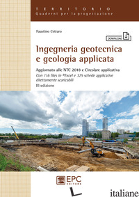 INGEGNERIA GEOTECNICA E GEOLOGIA APPLICATA - CETRARO FAUSTINO