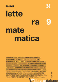 NUOVA LETTERA MATEMATICA. VOL. 9 - 