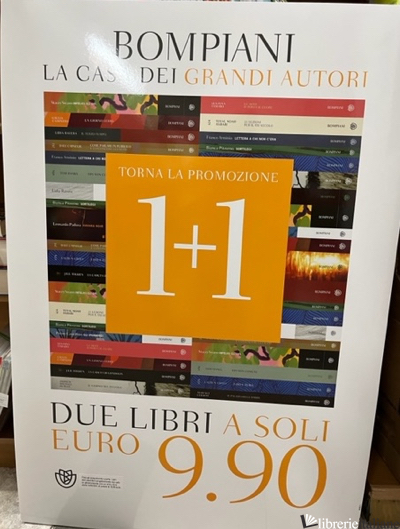 BOMPIANI 1+1 (VOLUMI ASSORTITI) - AA.VV.