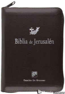 BIBLIA DE JERUSALEN FORRO BORDO ARGENTATO CREMALLERA - AA.VV.
