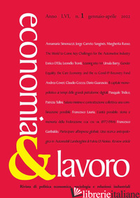 ECONOMIA & LAVORO (2022). VOL. 1 - 