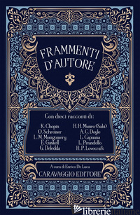 FRAMMENTI D'AUTORE - DE LUCA E. (CUR.)