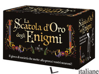 LA SCATOLA D'ORO DEGLI ENIGMI. NUOVA EDIZ. CON 100 CARTE - MAZZA FABRICE; LHULLIER SYLVAIN