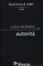 AUTORITA' - MURARO LUISA