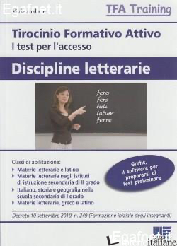 TIROCINIO FORMATIVO ATTIVO. DISCIPLINE LETTERARIE - ARDONE VIOLA