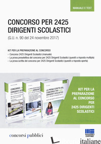 KIT CONCORSO DIRIGENTE SCOLASTICO - CALVINO ROSANNA