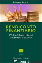 RENDICONTO FINANZIARIO - PROVASI ROBERTA