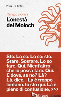 ONESTA' DEL MOLOCH (L') - NIVANGIO SIOVARA