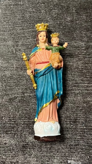 MARIA AUSILIATRICE CM.15 STATUA RESINA COLORATA - 