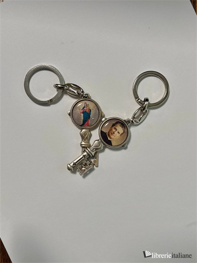 DON BOSCO/MARIA AUSILIATRICE CHIAVE PORTACHIAVE CM 1,5X6 - 