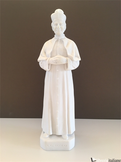 DON BOSCO CON TRICORNO CM.27 BIANCA - 