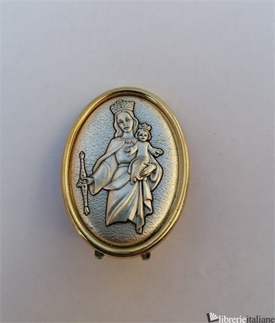 MARIA AUSILIATRICE PANNELLO OVALE CM.3,7X2,7 - 