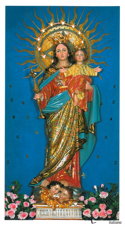 MARIA AUSILIATRICE STATUA BASILICA 7,5X14 - 