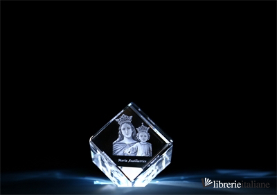 MARIA AUSILIATRICE CRISTALLO CUT CORNER MM.40X40X40 - 