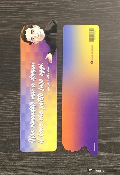 DON BOSCO SEGNALIBRO SAGOMATO - NON RIMANDATE MAI A DOMANI...  - 