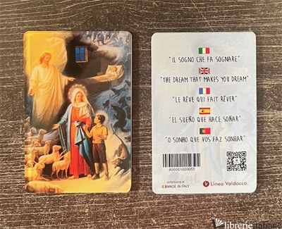 SOGNO NOVE ANNI - MAGNETE IN PLEXIGLASS CM.8,5X5,5 - 