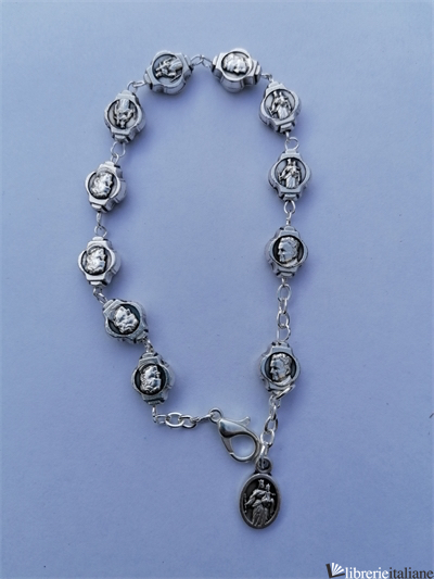 BRACCIALE METALLO GRANI DON BOSCO/MARIA AUSILIATRICE - 