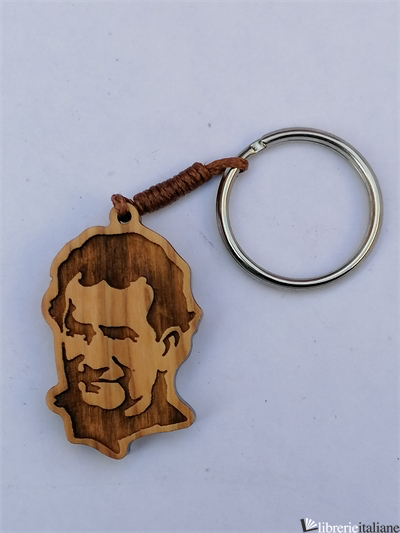 VOLTO DON BOSCO PORTACHIAVI ULIVO CM 2,5X4 - 