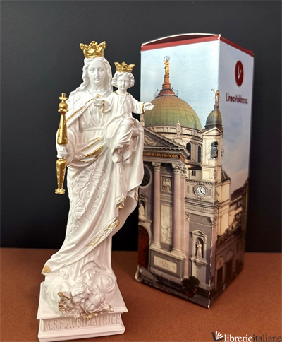 MARIA AUSILIATRICE BASILICA - STATUA RESINA BIANCA CM.17 - 
