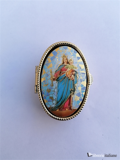 PORTAPILLOLE MARIA AUSILIATRICE CM 3,8X5 - 