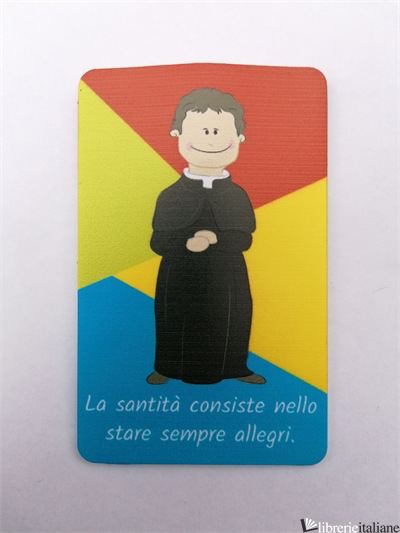 DON BOSCO CARD LED CM 5,5X8,5 - 