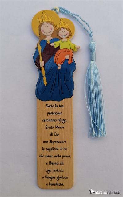 M.AUSILIATRICE MAGNETE SEGNALIBRO IN POLIMERO CM.4X15,5 - 