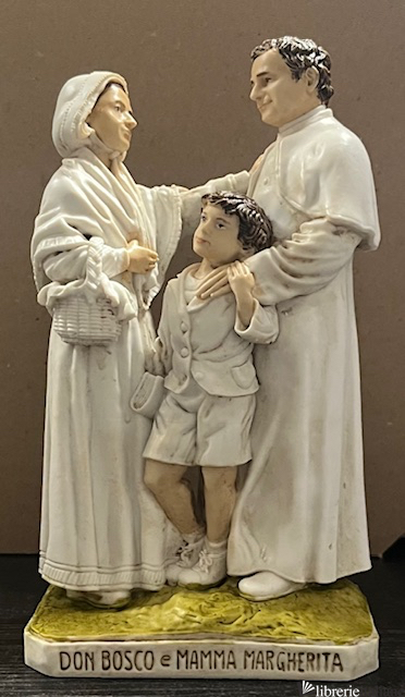 DON BOSCO CON MAMMA MARGHERITA CM.20 - NUOVA COLORAZIONE - 
