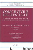 CODICE CIVILE IPERTESTUALE. COMMENTARIO CON BANCA DATI DI GIURISPRUDENZA E LEGIS - BONILINI G. (CUR.); CONFORTINI M. (CUR.); GRANELLI C. (CUR.)