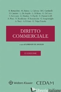 DIRITTO COMMERCIALE. VOL. 1: PARTE GENERALE di DE ANGELIS L. (CUR.)
