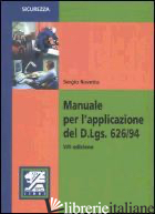MANUALE PER L APPLICAZIONE DEL D.LGS.626/94 - ROVETTA SERGIO