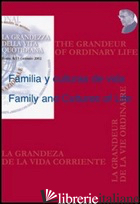 FAMILIA Y CULTURAS DE VIDA-FAMILY AND CULTURES OF LIFE - BRANCATISANO M. (CUR.)