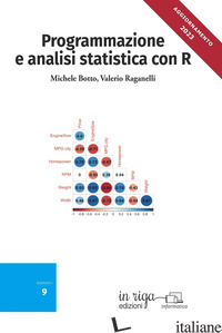 PROGRAMMAZIONE E ANALISI STATISTICA CON R - BOTTO MICHELE; RAGANELLI VALERIO