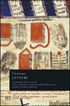 LETTERE. TESTO LATINO A FRONTE - CICERONE MARCO TULLIO