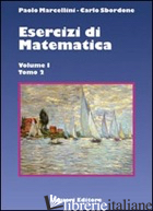 ESERCIZI DI MATEMATICA. VOL. 1/2 - MARCELLINI PAOLO; SBORDONE CARLO