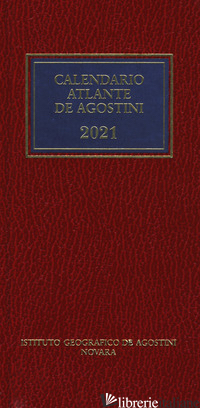 CALENDARIO ATLANTE DE AGOSTINI 2021. CON APPLICAZIONE ONLINE di 