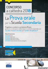 CC 4/33 LA PROVA ORALE PER LA SCUOLA SECONDARIA. AMBITO 7 - CARTA M. - DECEMBRINO D.