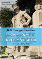2.279 SONETTI ROMANESCHI. VOL. 2 - BELLI GIOACHINO; LOMBARDO E. (CUR.)