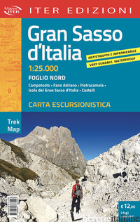 GRAN SASSO D'ITALIA. CARTA ESCURSIONISTICA 1:25.000 - AA.VV.