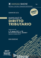 MANUALE DI DIRITTO TRIBUTARIO - DE LUCA GIANNI