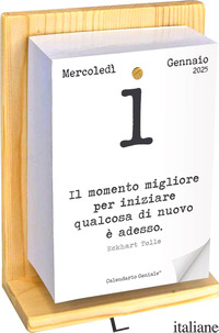 CALENDARIO GENIALE 2025 CON SUPPORTO - AA.VV.