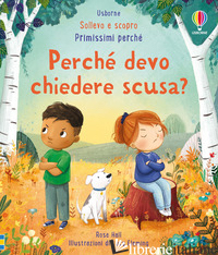 PERCHE' DEVO CHIEDERE SCUSA? EDIZ. A COLORI - HALL ROSE