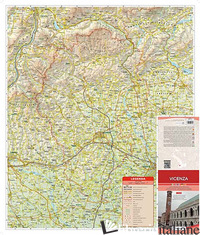 VICENZA. CARTA STRADALE DELLA PROVINCIA 1:150.000 - GLOBAL MAP S.R.L.