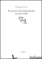PROCESSO DI COMUNICAZIONE SECONDO SADE (IL) - CONTE GIUSEPPE