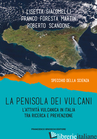 PENISOLA DEI VULCANI. L'ATTIVITA' VULCANICA IN ITALIA TRA RICERCA E PREVENZIONE  - FORESTA MARTIN FRANCO; GIACOMELLI LISETTA; SCANDONE ROBERTO
