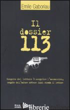 DOSSIER 113 - GABORIAU EMILE