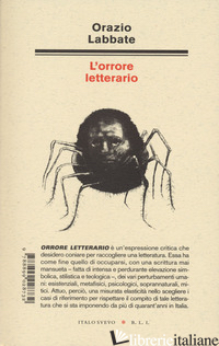 ORRORE LETTERARIO (L') - LABBATE ORAZIO