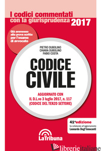 CODICE CIVILE - DUBOLINO PIETRO; DUBOLINO CHIARA; COSTA FABIO