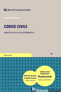 CODICE CIVILE -GIOVAGNOLI ROBERTO