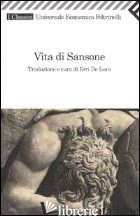 VITA DI SANSONE - DE LUCA E. (CUR.)