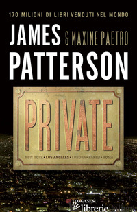 PRIVATE - PATTERSON JAMES; PAETRO MAXINE
